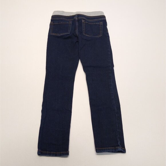 Wonder Nation Girls' M (7-8) Jeggings Denim Style Faux Drawstring Waist - Picture 2 of 5